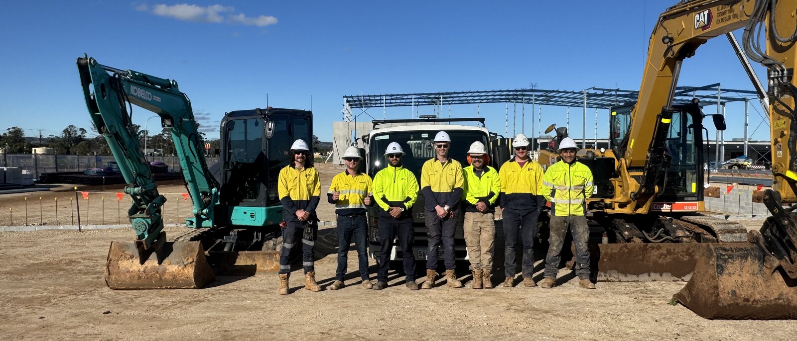 Axis crew on site