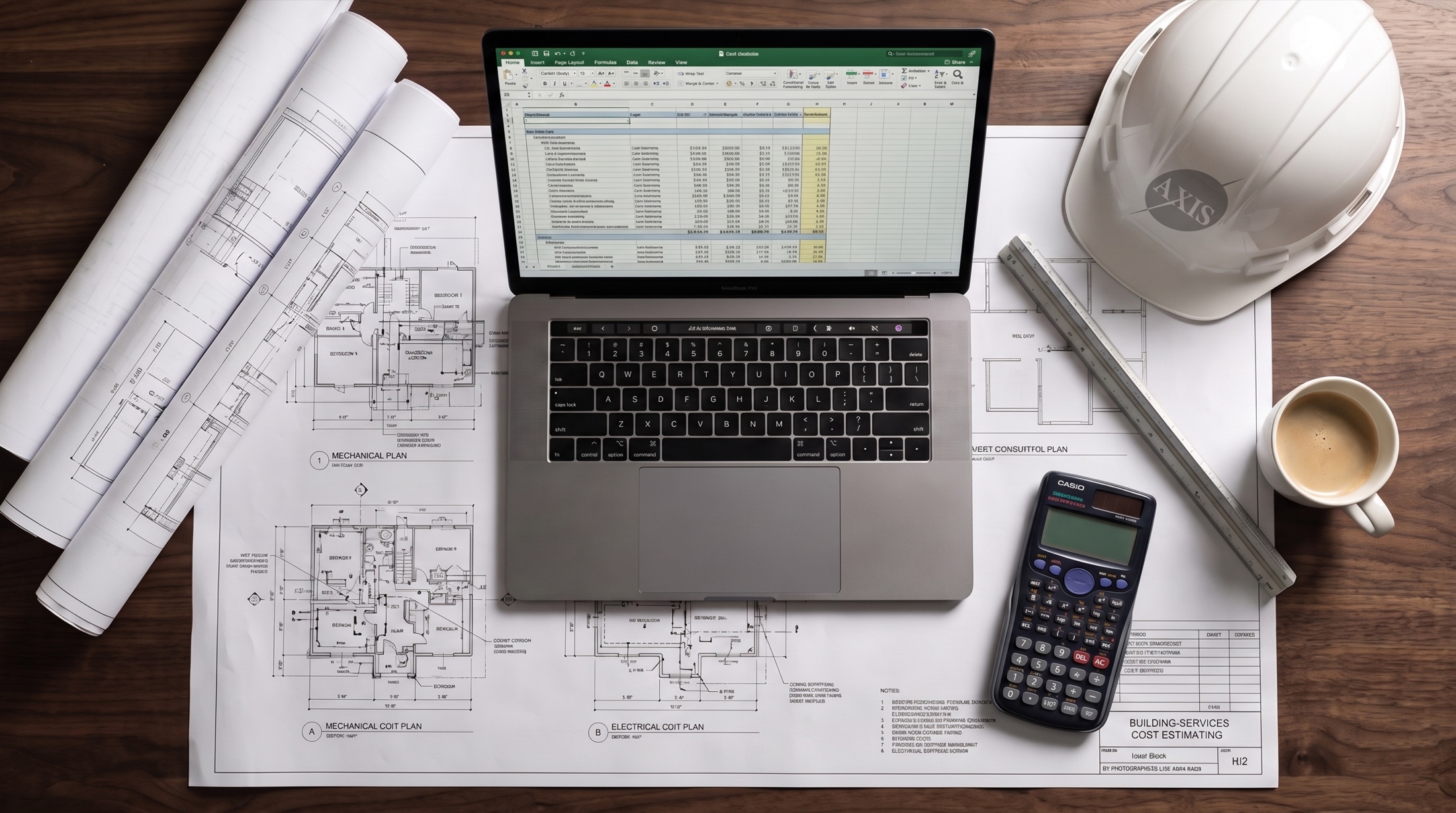 Axis estimating and cost planning