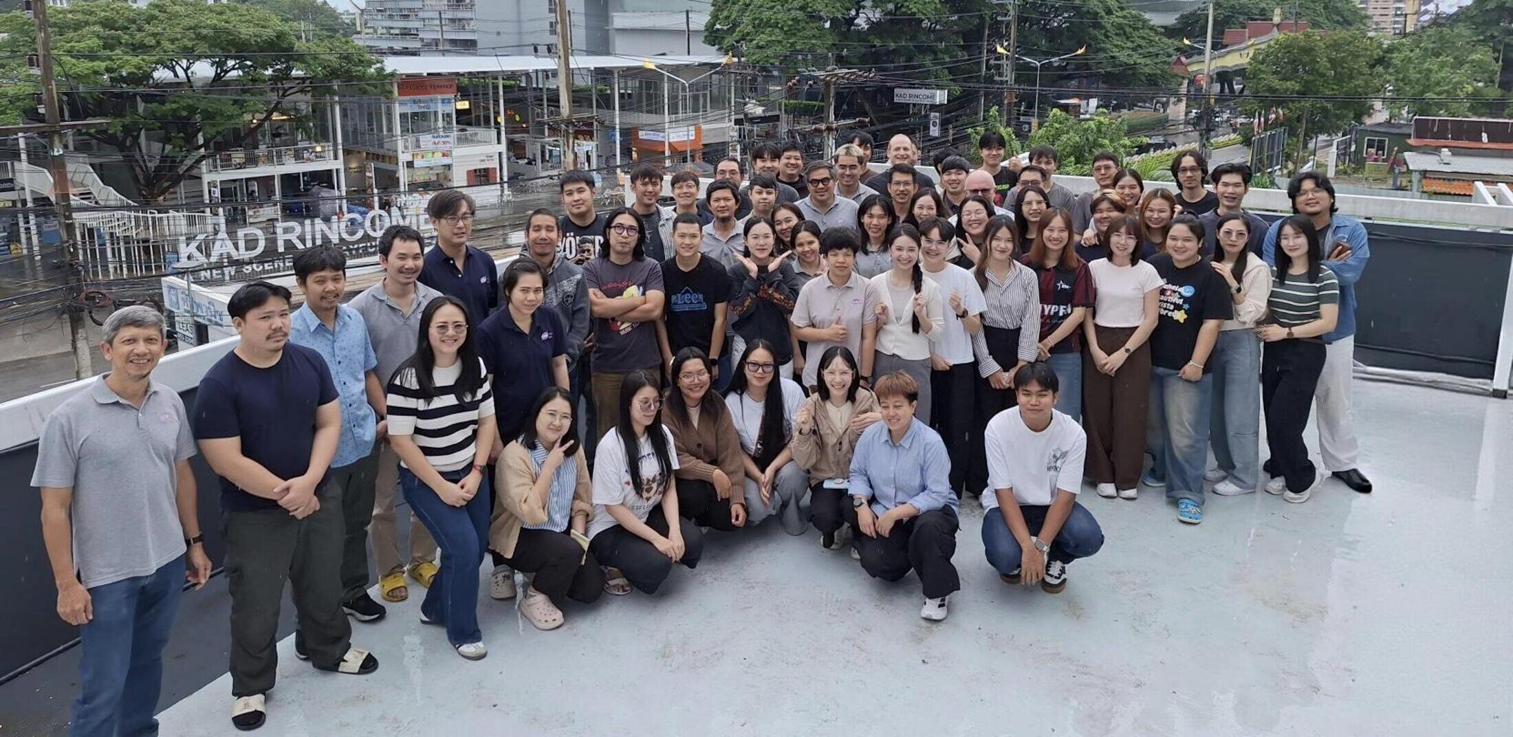 The Axis Asia QS team in Chiang Mai